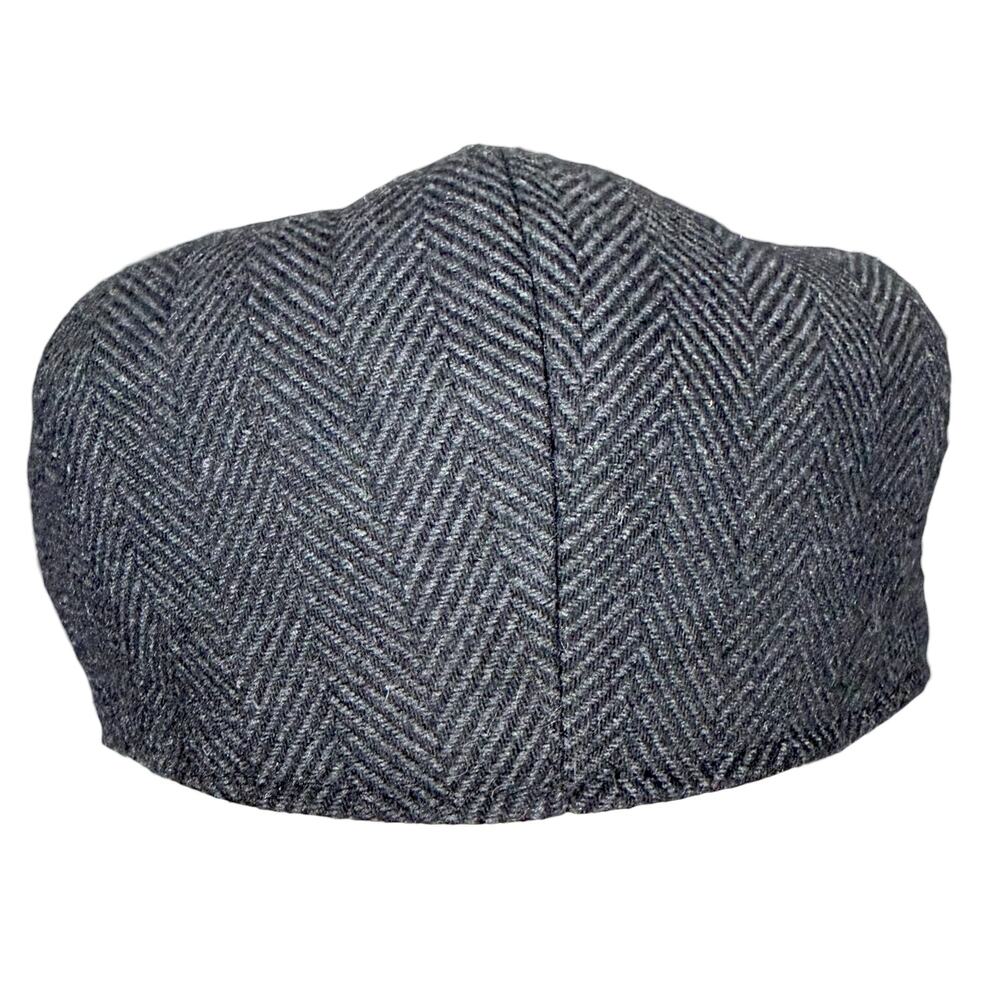 Peaky Blinders Authentic Headwear Wool Blend Newsboy Flat Cap XL Herringbone - Picture 2 of 6